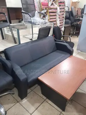 Reather Waiting Chair Only for Three People.