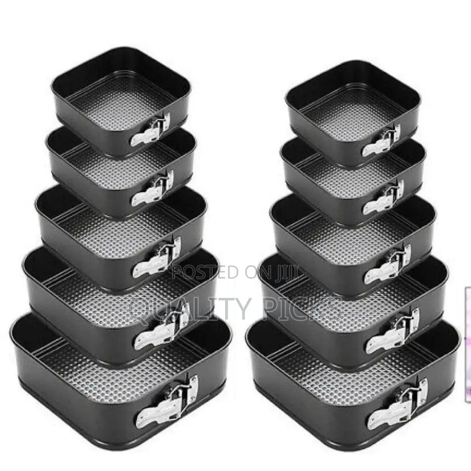 Brand Stainless Baking Molds Set