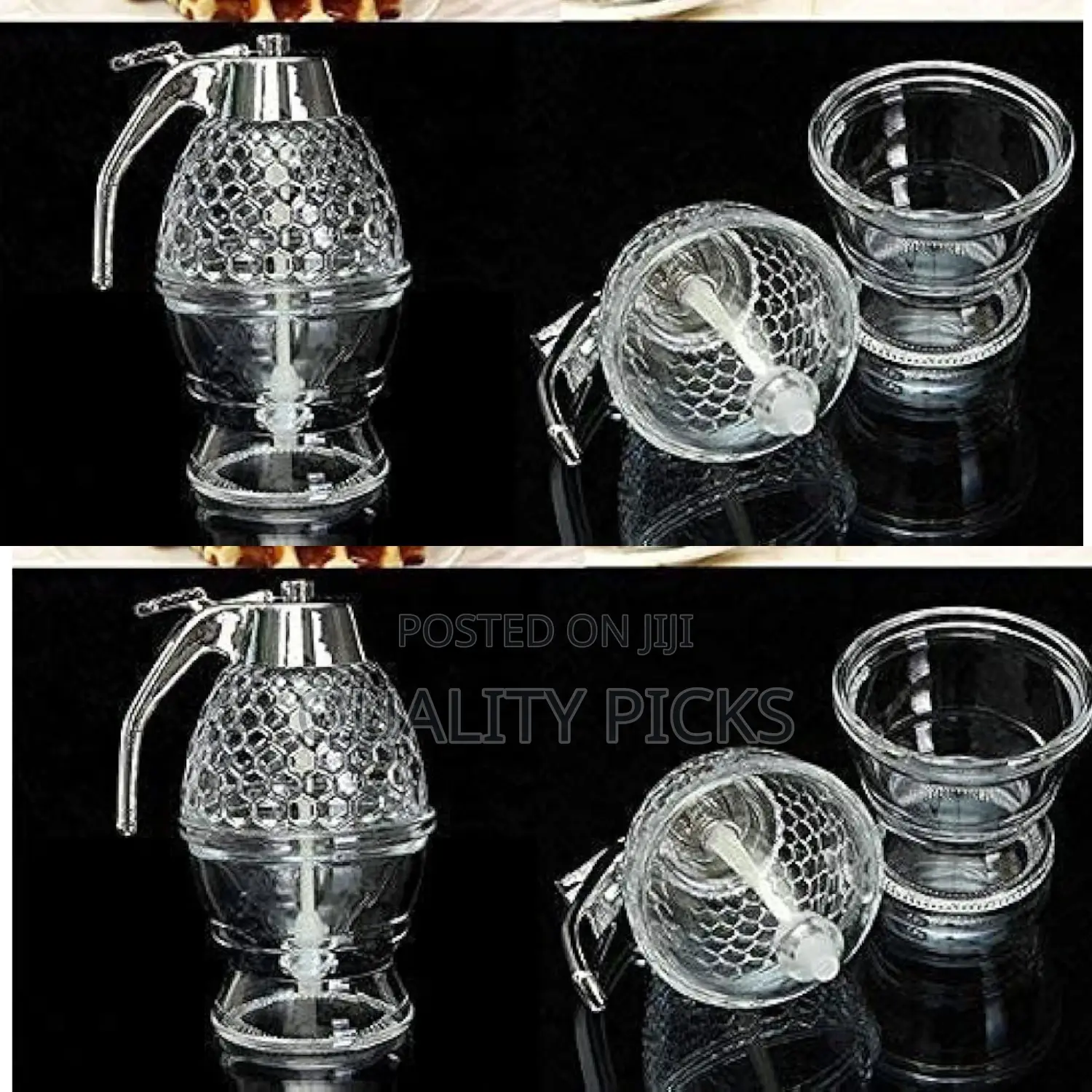 Honey Dispenser Storage Jar