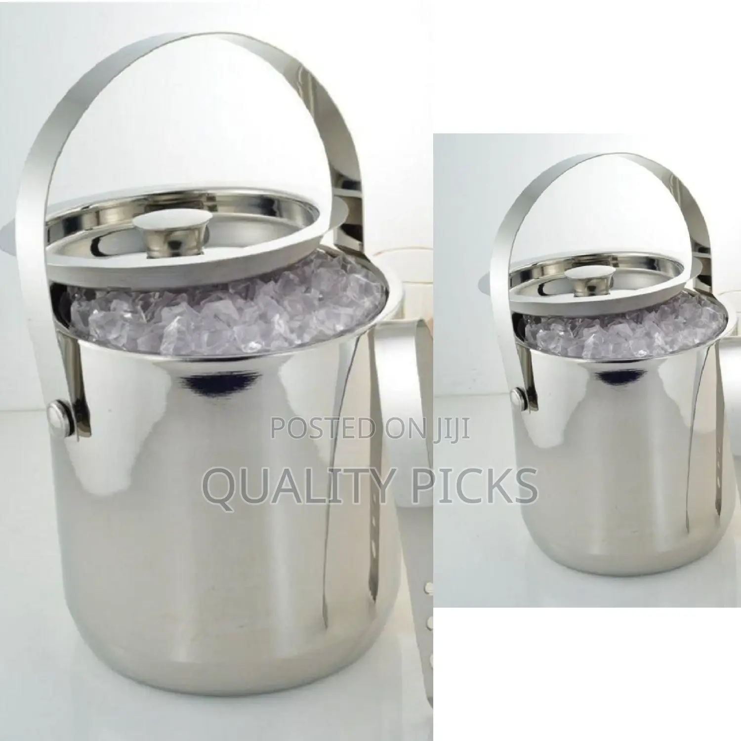 Brand Stainless Steel Ice Bucket