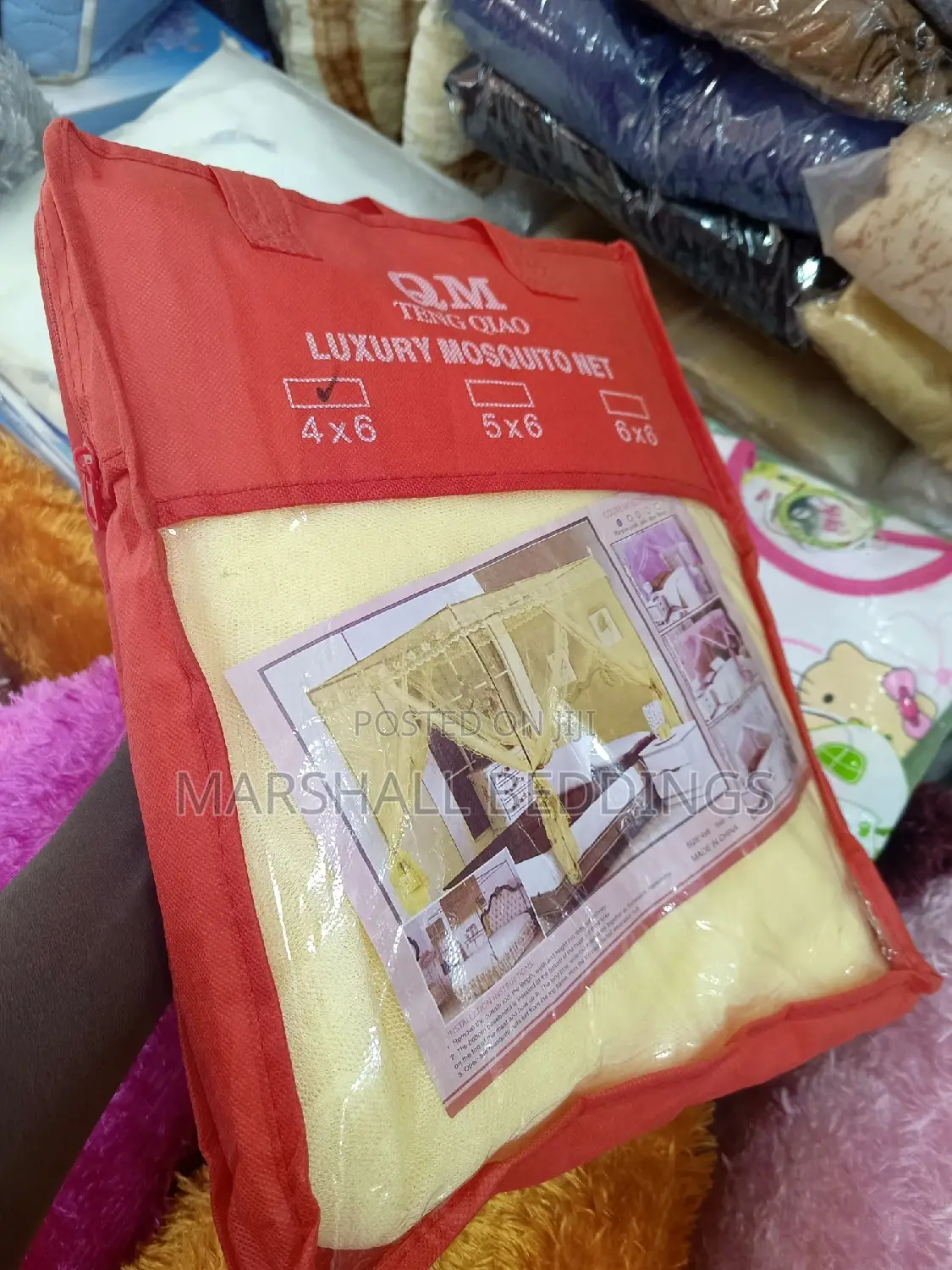 Cream Mosquito Net-Net Alone All Sizes