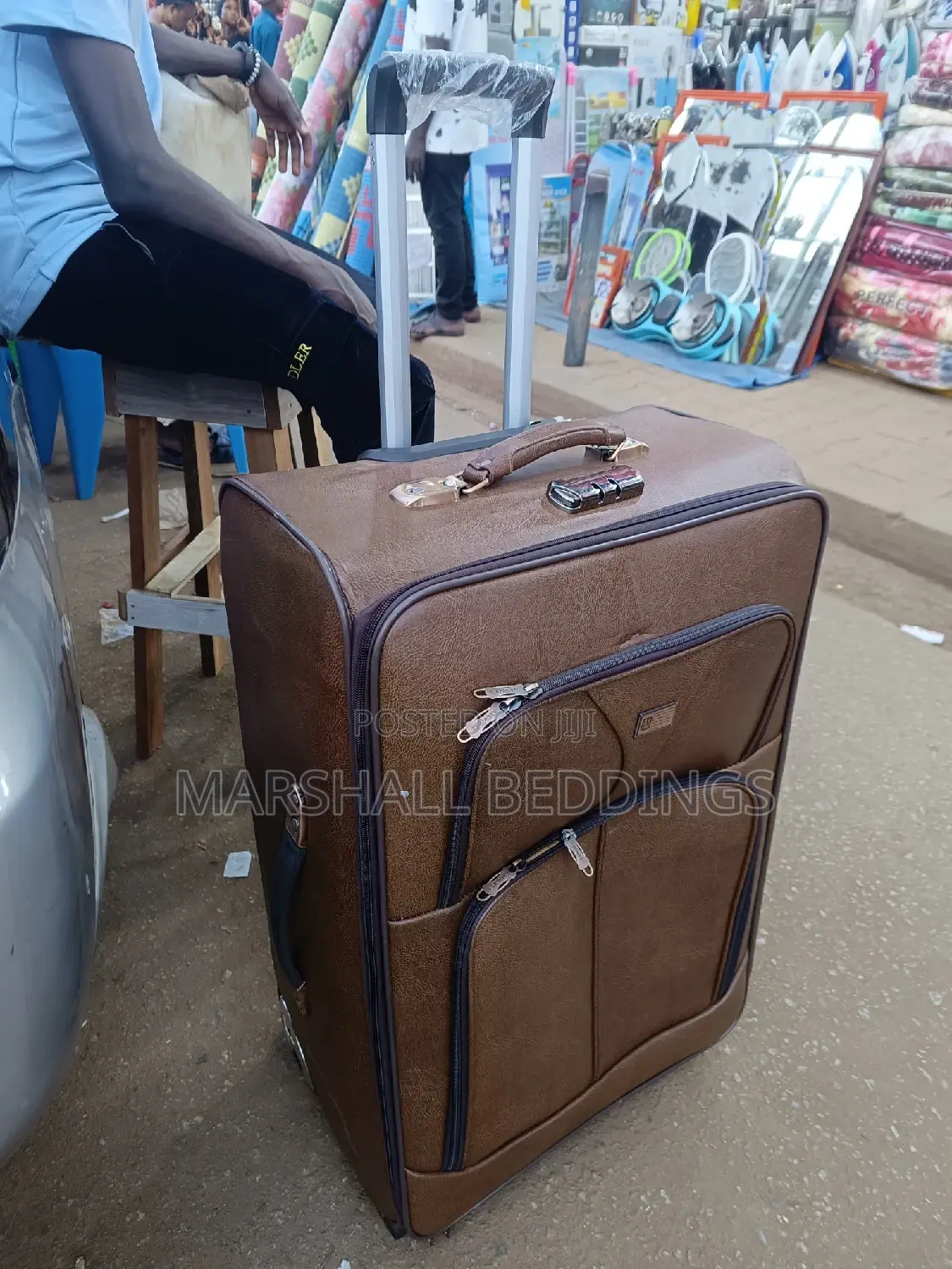 Big Size Leather Suitcases