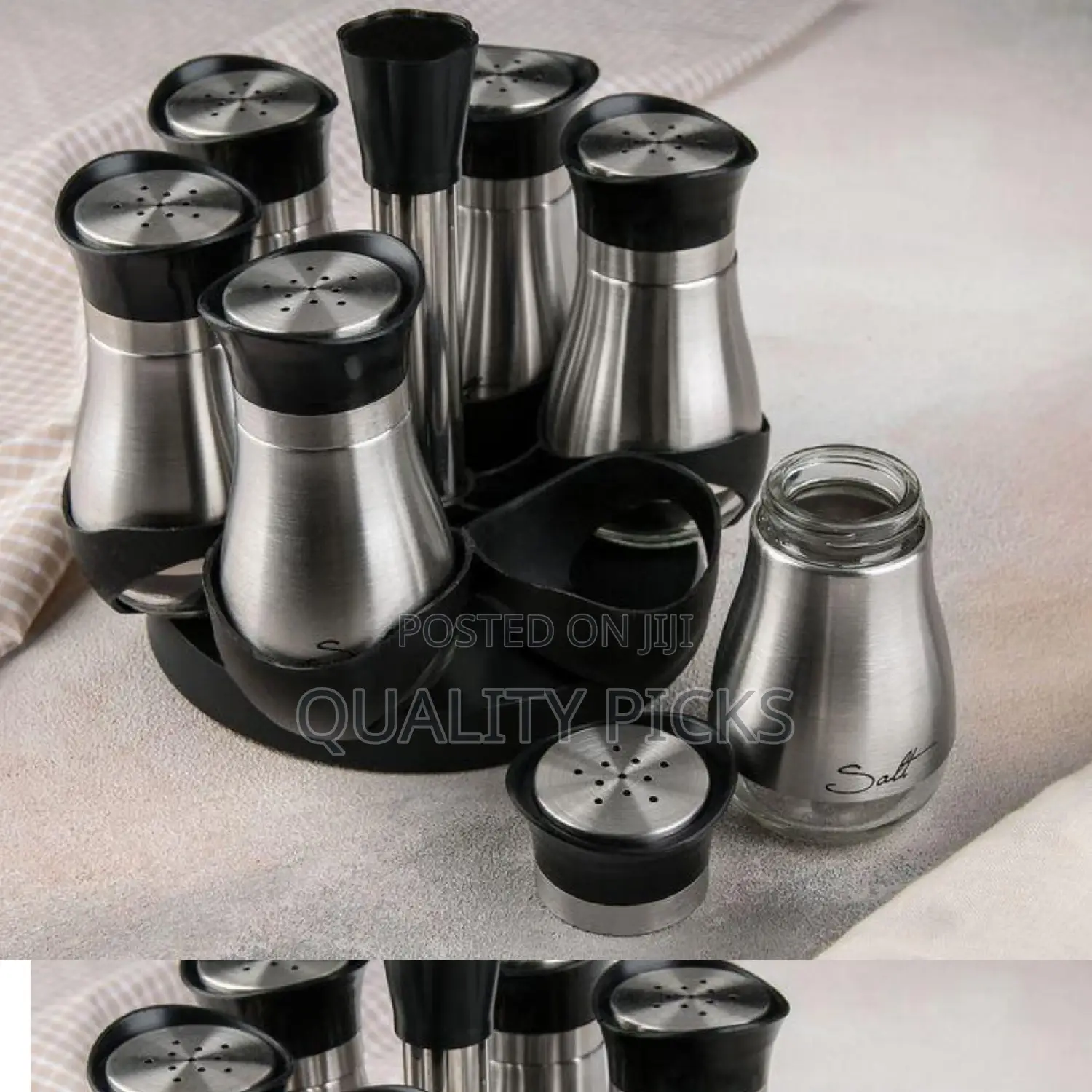 Salt Shaker Bottle Set