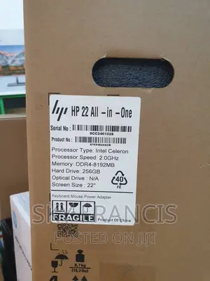 New Desktop Computer HP 8GB Intel Celeron SSD 256GB