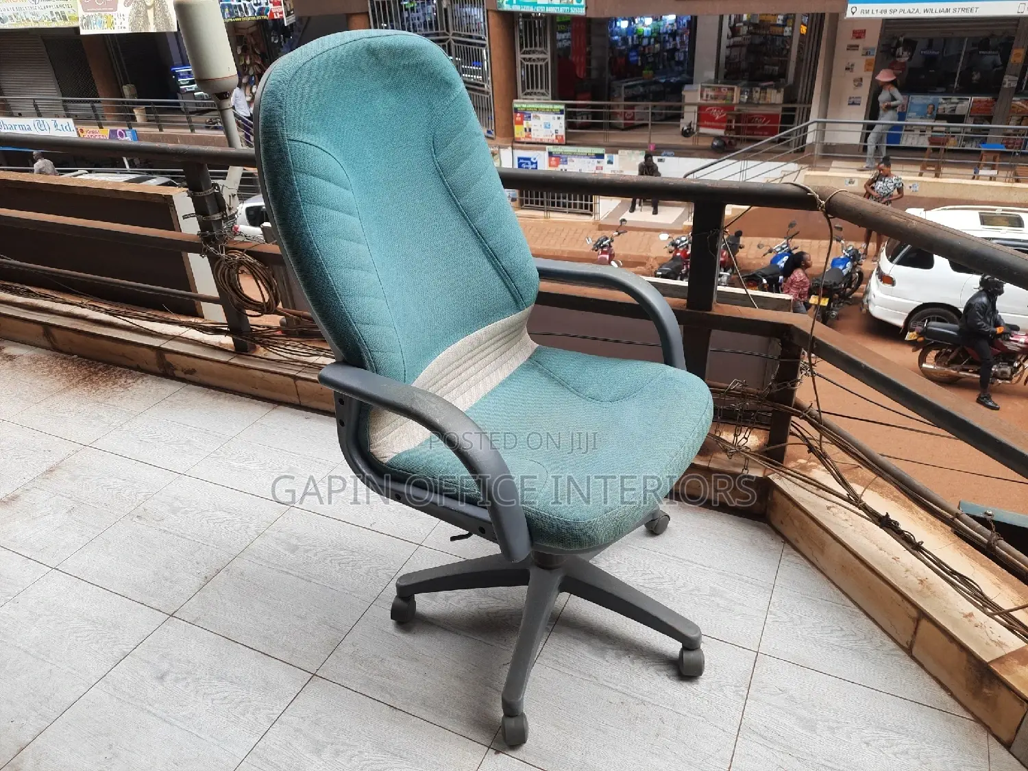 Long Back Office Chair, Used