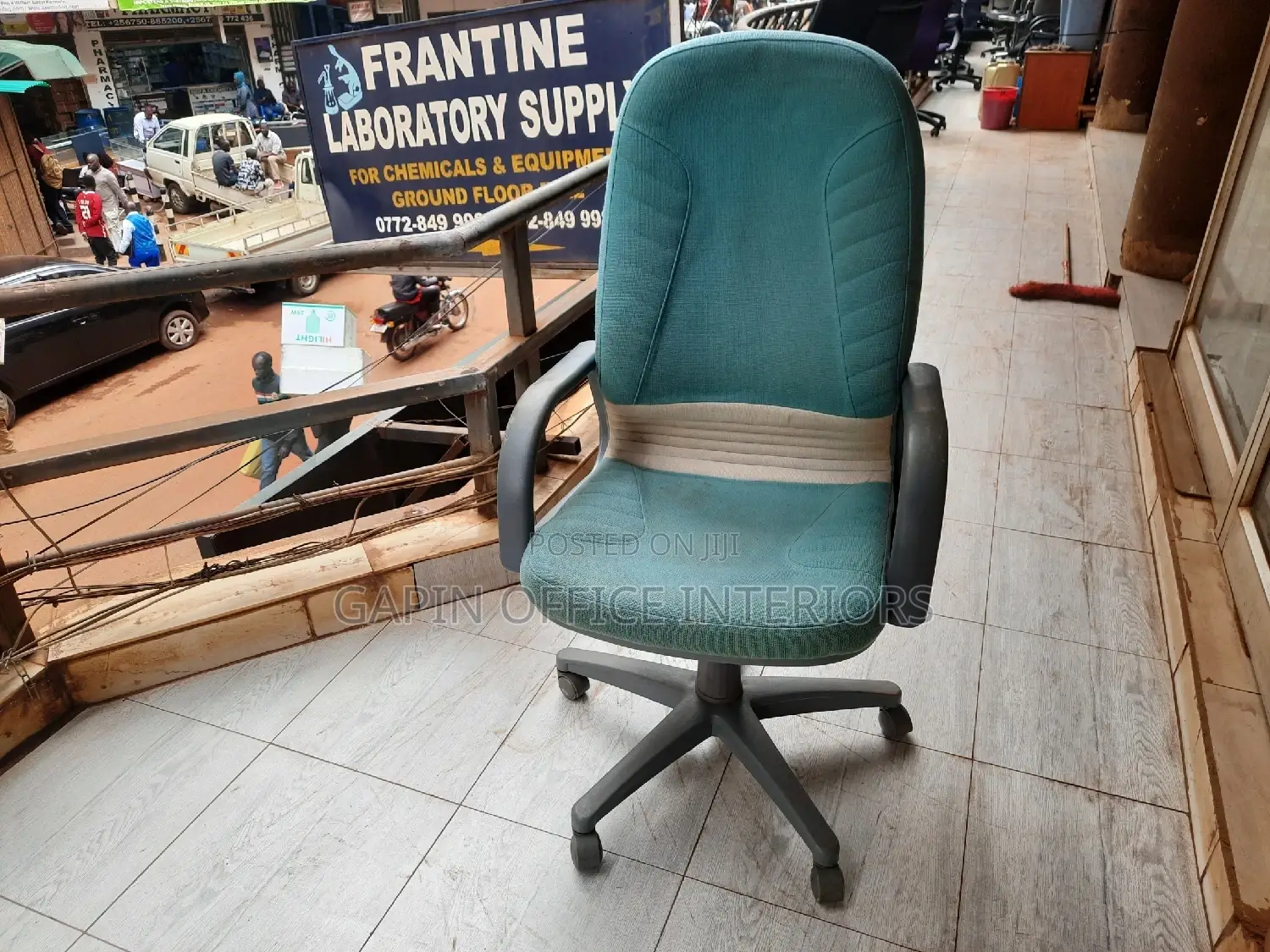 Long Back Office Chair, Used
