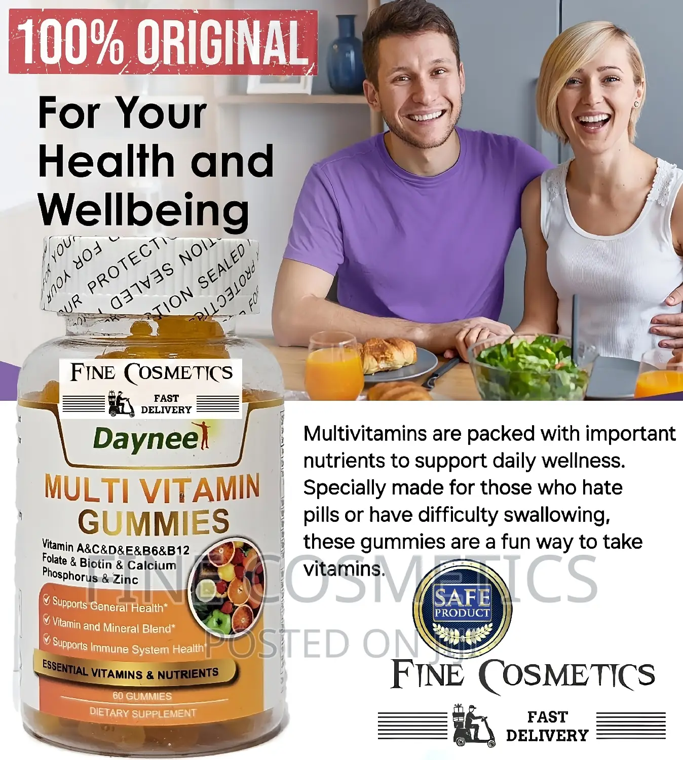 MULTIVITAMIN GUMMIES | Extra Strength Immune Health Support.