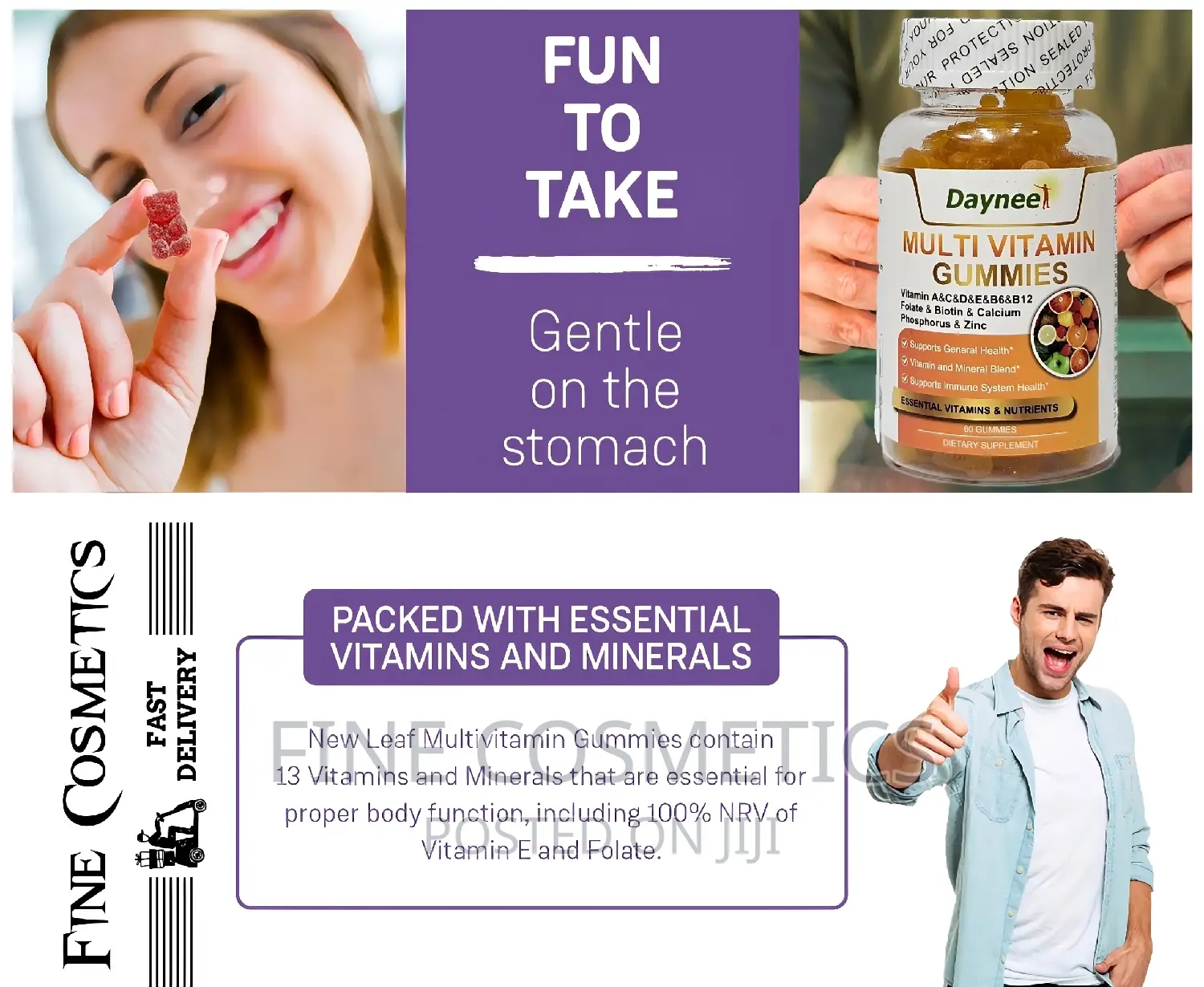 MULTIVITAMIN GUMMIES | Extra Strength Immune Health Support.