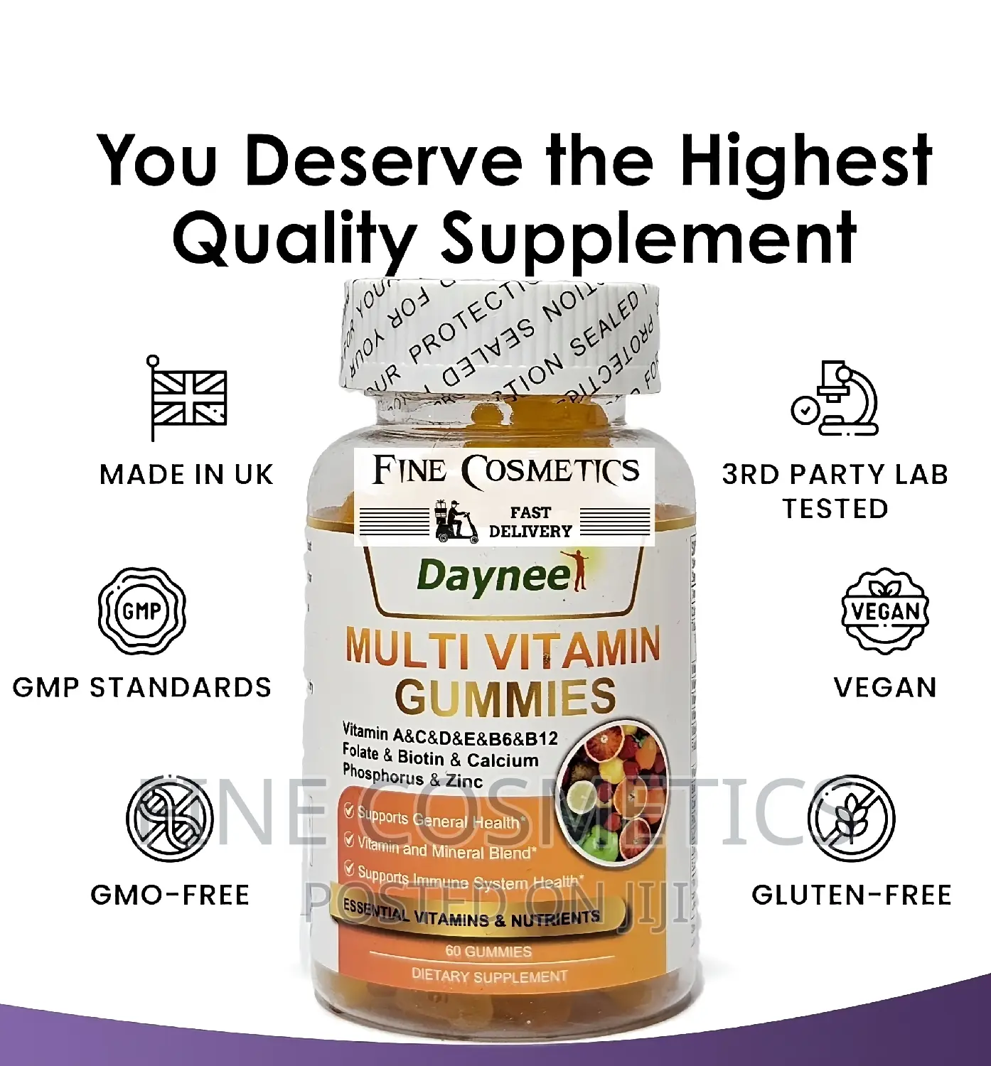 MULTIVITAMIN GUMMIES | Extra Strength Immune Health Support.