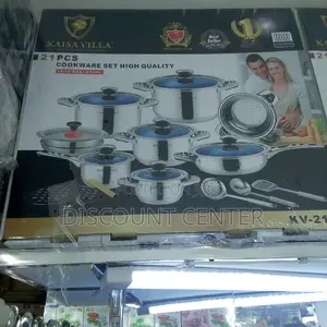 21 Piece Cookware Set High Quality Dish Saucepans