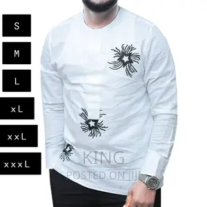 Chief Shirt. Kitengi. White