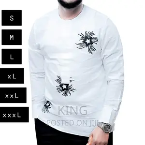 Chief Shirt. Kitengi. White