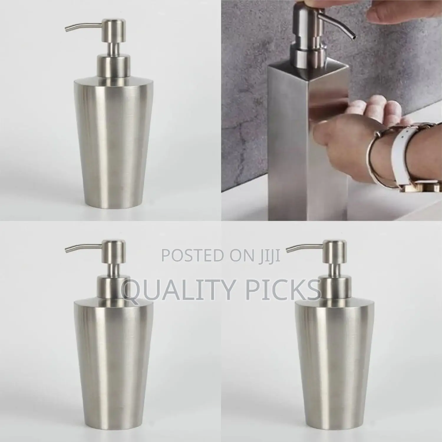 Stainless Steel Soap Dispenser Bottle