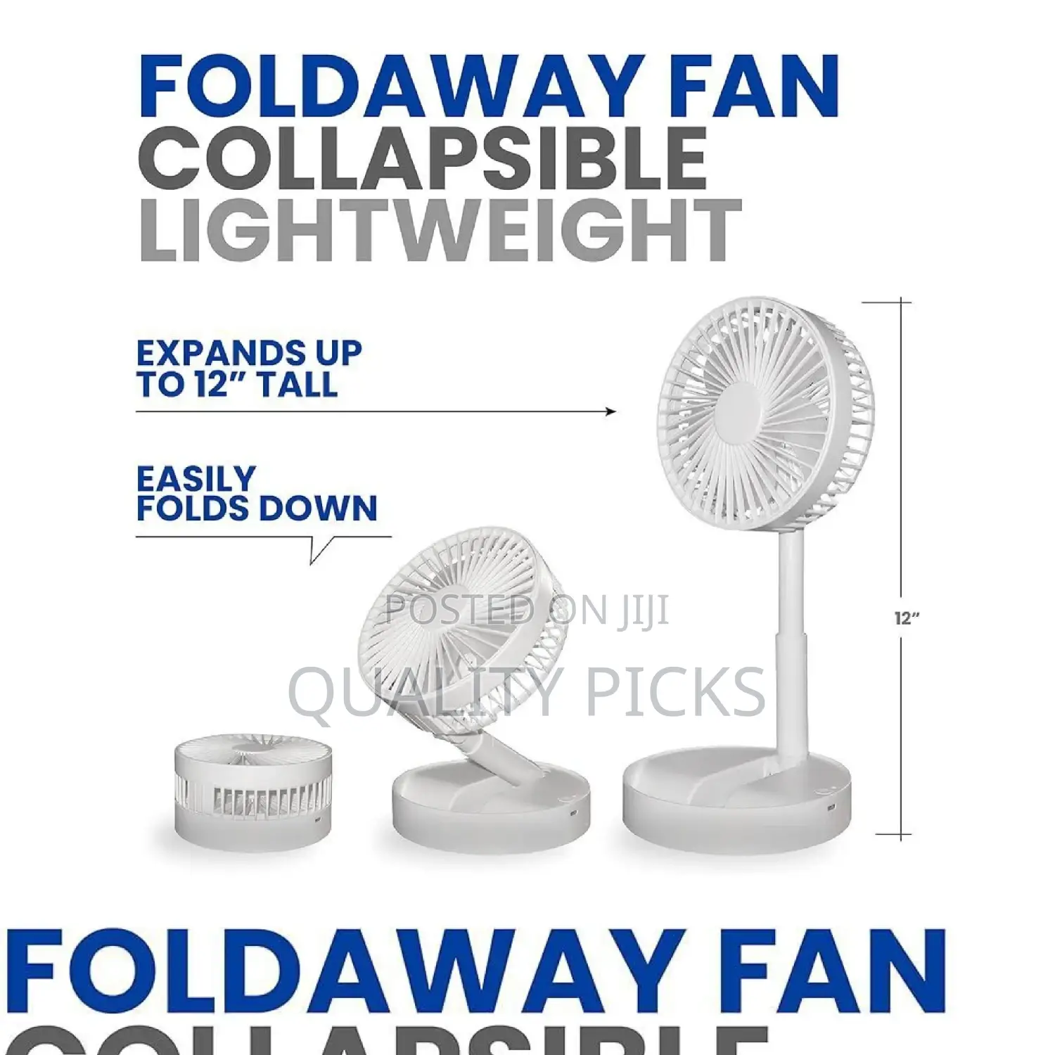 Foldaway Fan