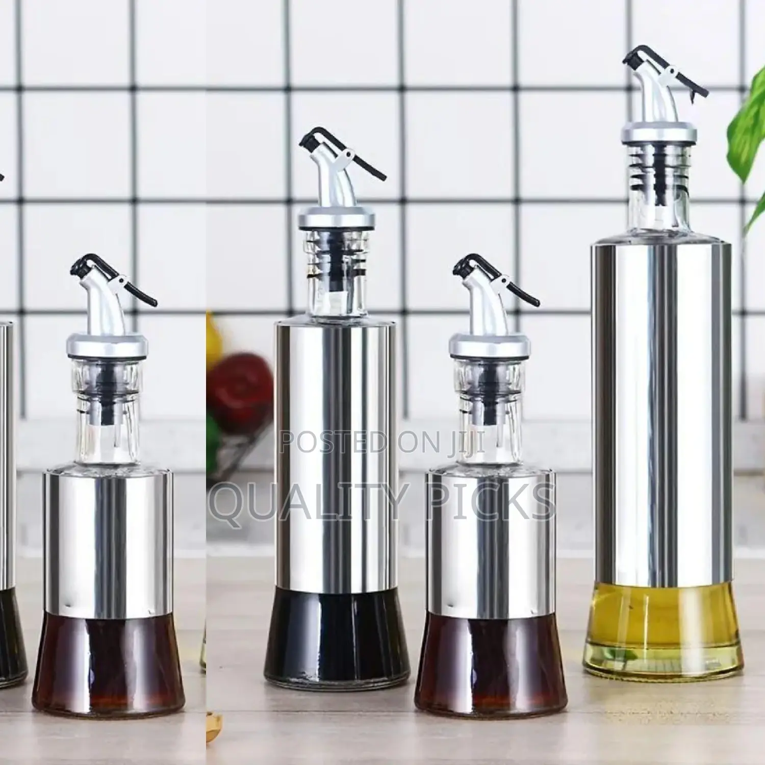 Oil Dispenser Bottle Set
