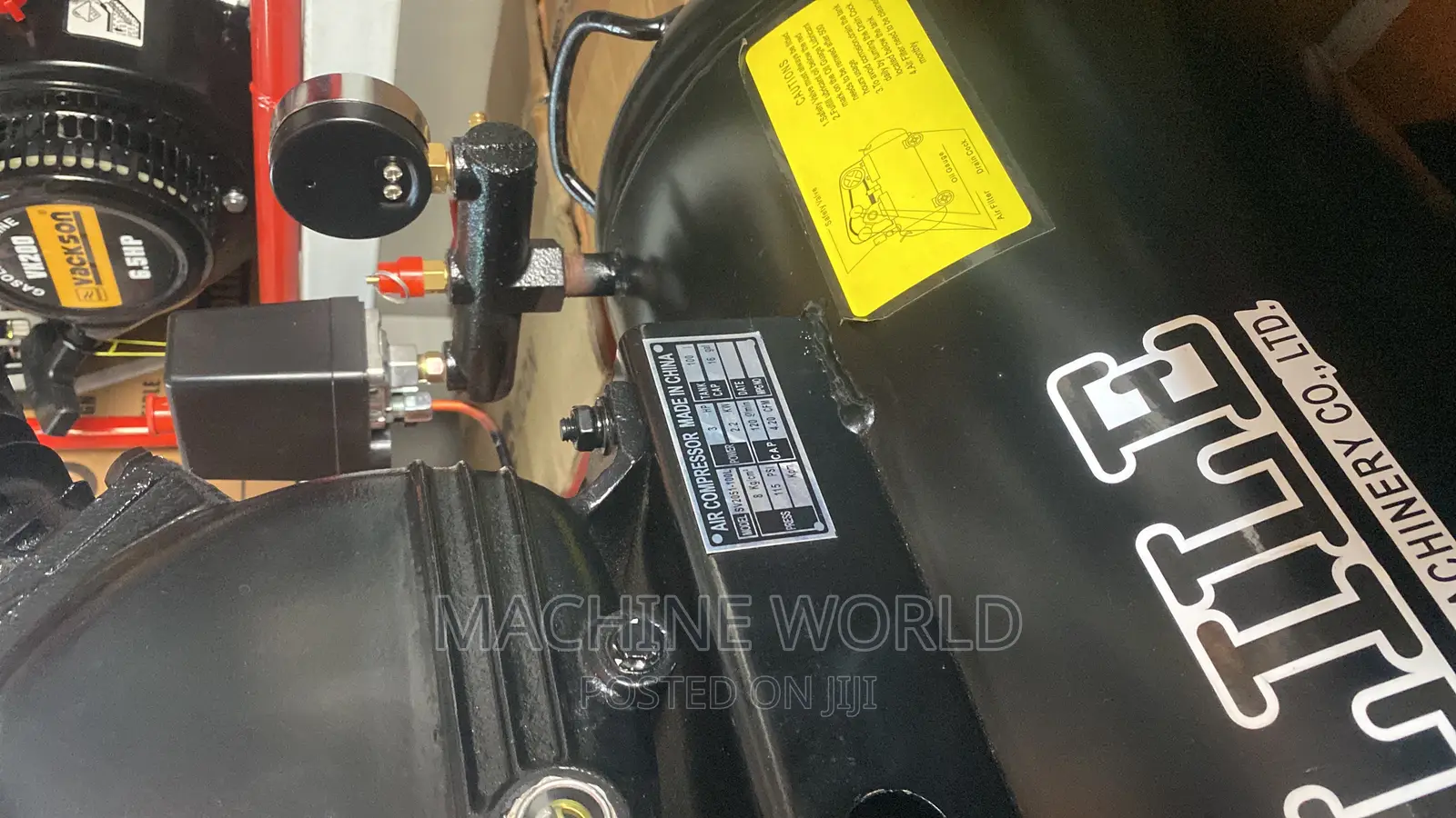 Jialile 100trs Gasoline Air Compressor 7.5hp