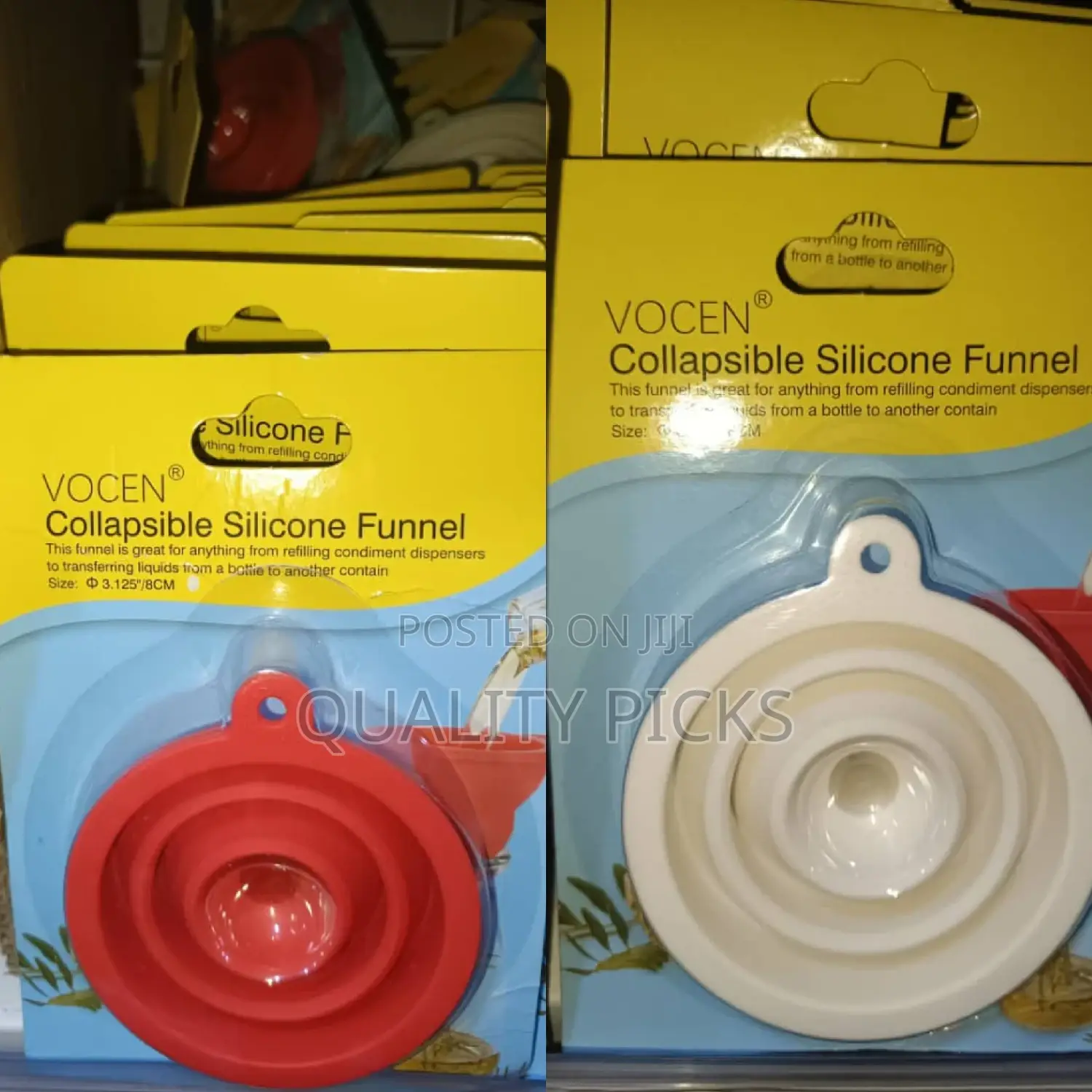 Plastic Silicone Funnel