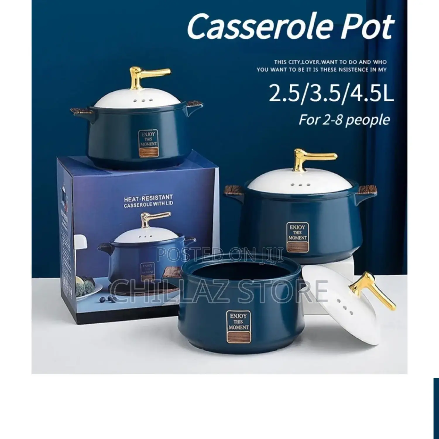 Brand New Casserole Pot.