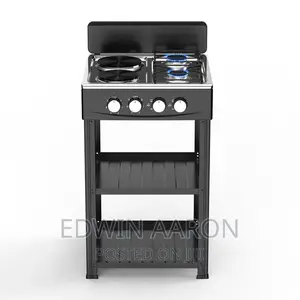Saachi 4 Burner 2 +2 Gas Stove and Hot Plate