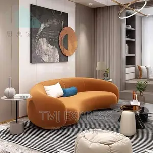 Circular Sofa Set 3 Seater