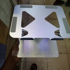 Laptop Ventilated Stand, Aluminum Laptop Riser Foldable