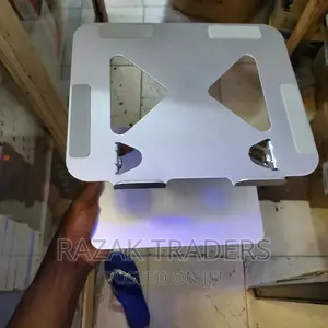 Laptop Ventilated Stand, Aluminum Laptop Riser Foldable