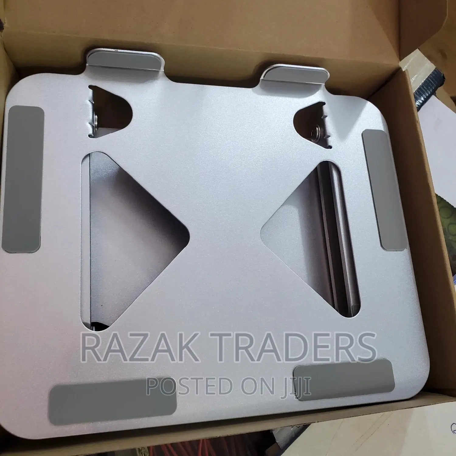 Laptop Ventilated Stand, Aluminum Laptop Riser Foldable