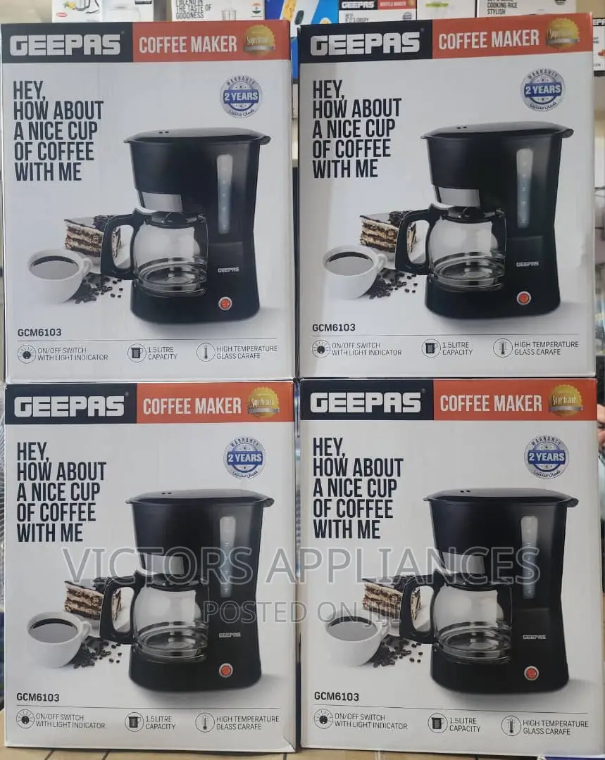 Geepas Coffee Maker Brand New