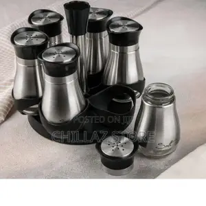 Stainless Steel Salt Shaker.