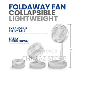 Rechargeable Foldable Fan.