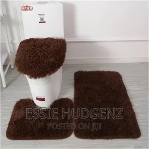 3pcs Fluffy Rug Mat Set