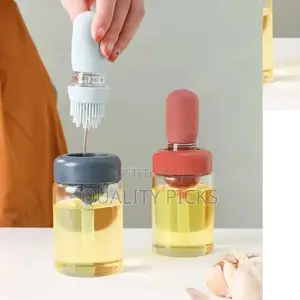 Kitchen Oil Bottle With Brush