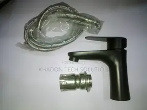 Huma Black Basin Mixer