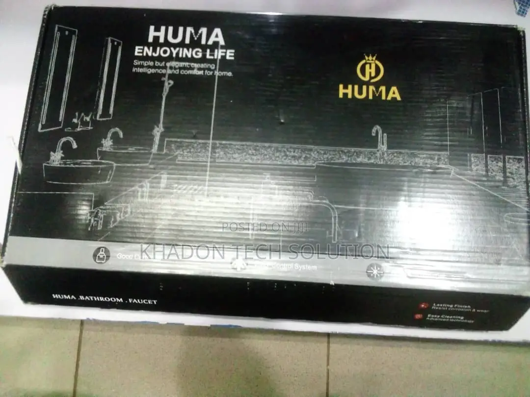 Huma Black Kitchen Mixer