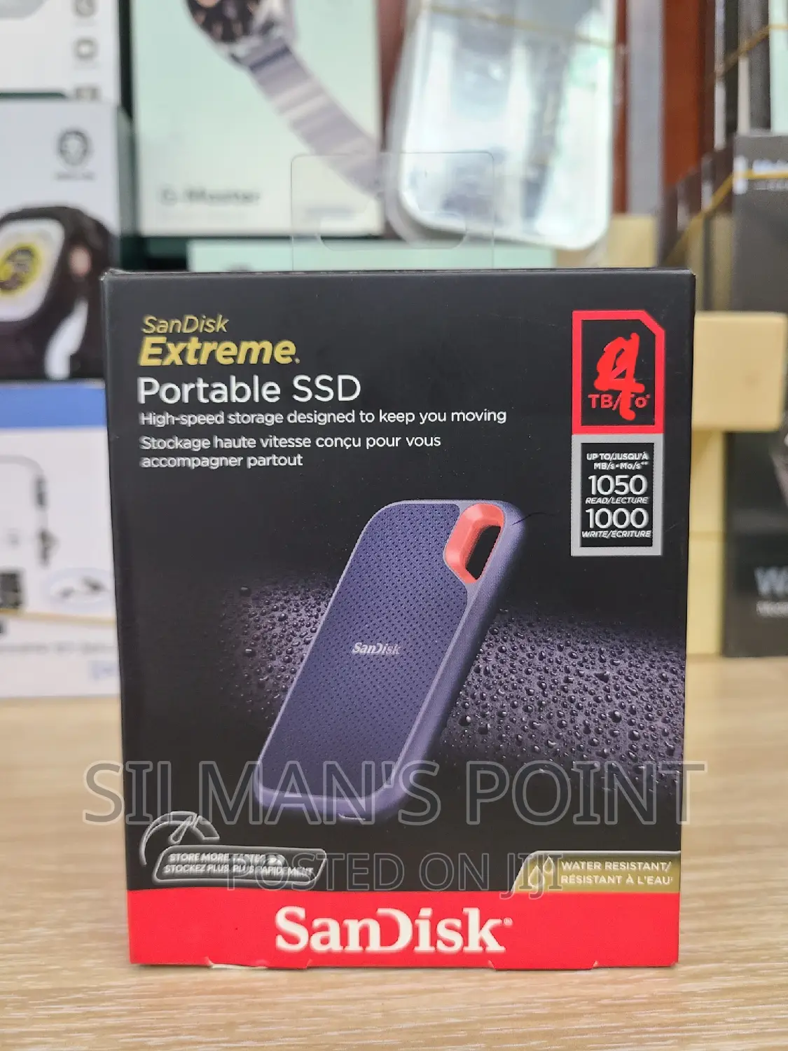 Sandisk Extreme Portable SSD 4tb