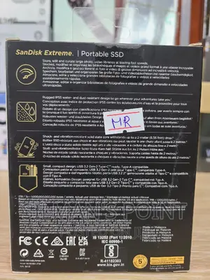 Sandisk Extreme Portable SSD 4tb