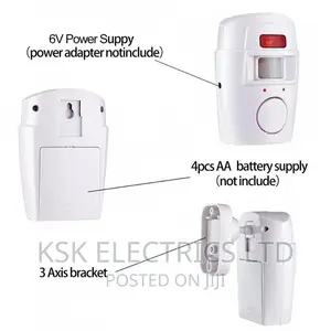 Pir Motion Detector System and Mini Sensor Alarm System