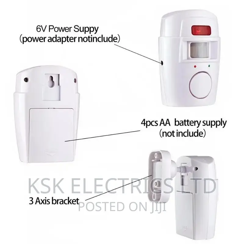 Pir Motion Detector System and Mini Sensor Alarm System
