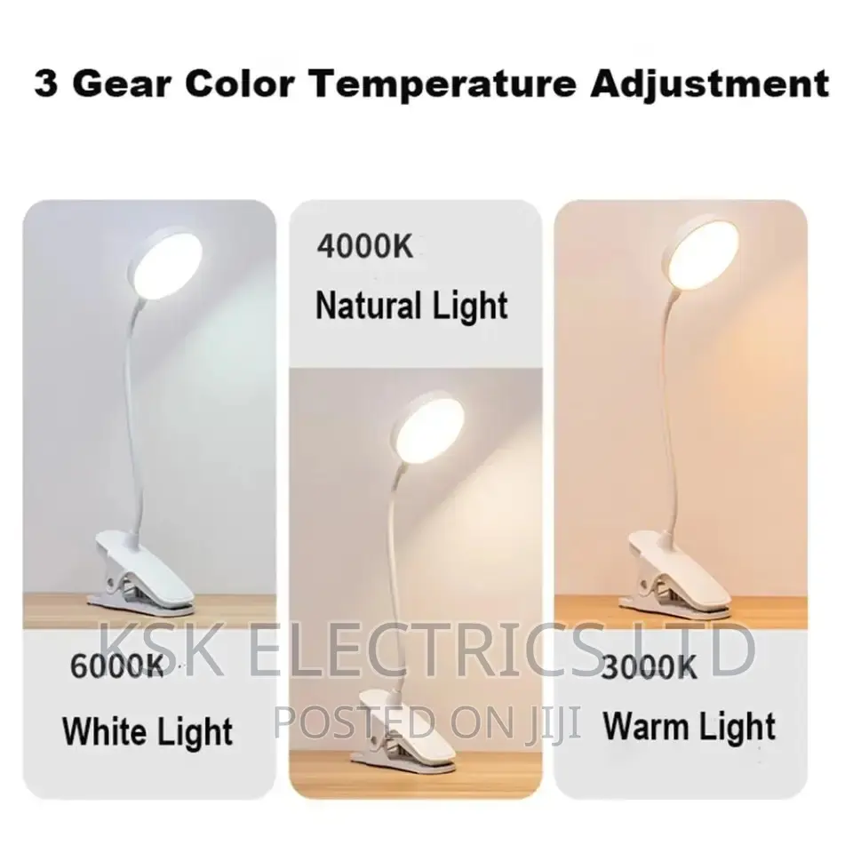 Desk Clamp Bedside Study Portable Reading Small Desk Lamp