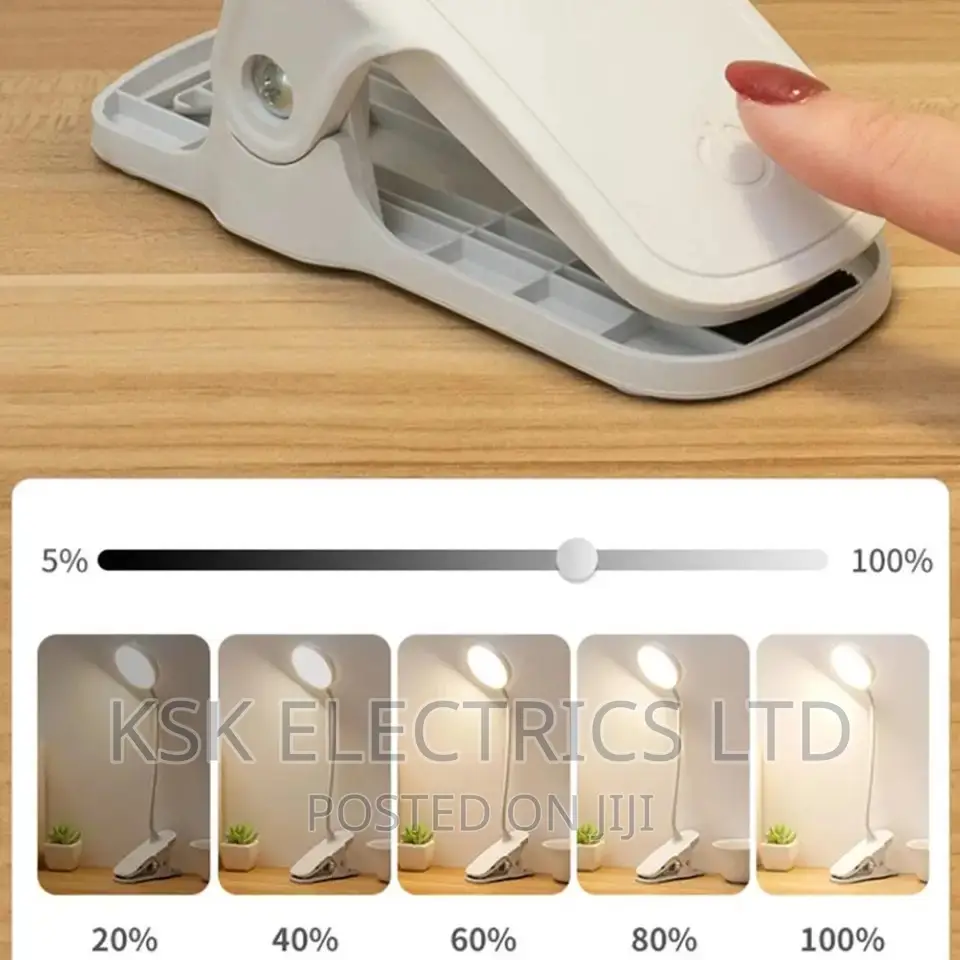 Desk Clamp Bedside Study Portable Reading Small Desk Lamp