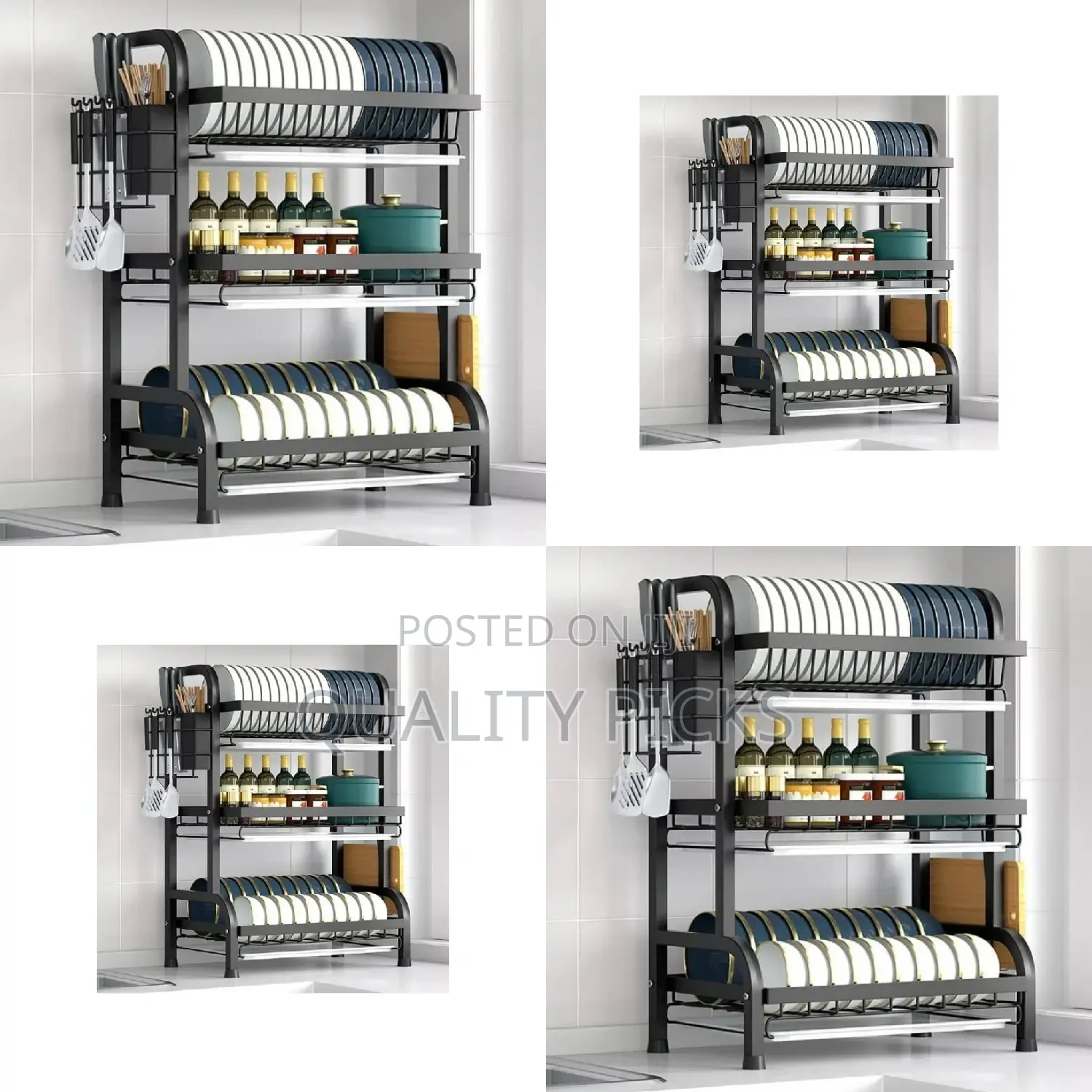 Aluminum Kitchen Storage Rack