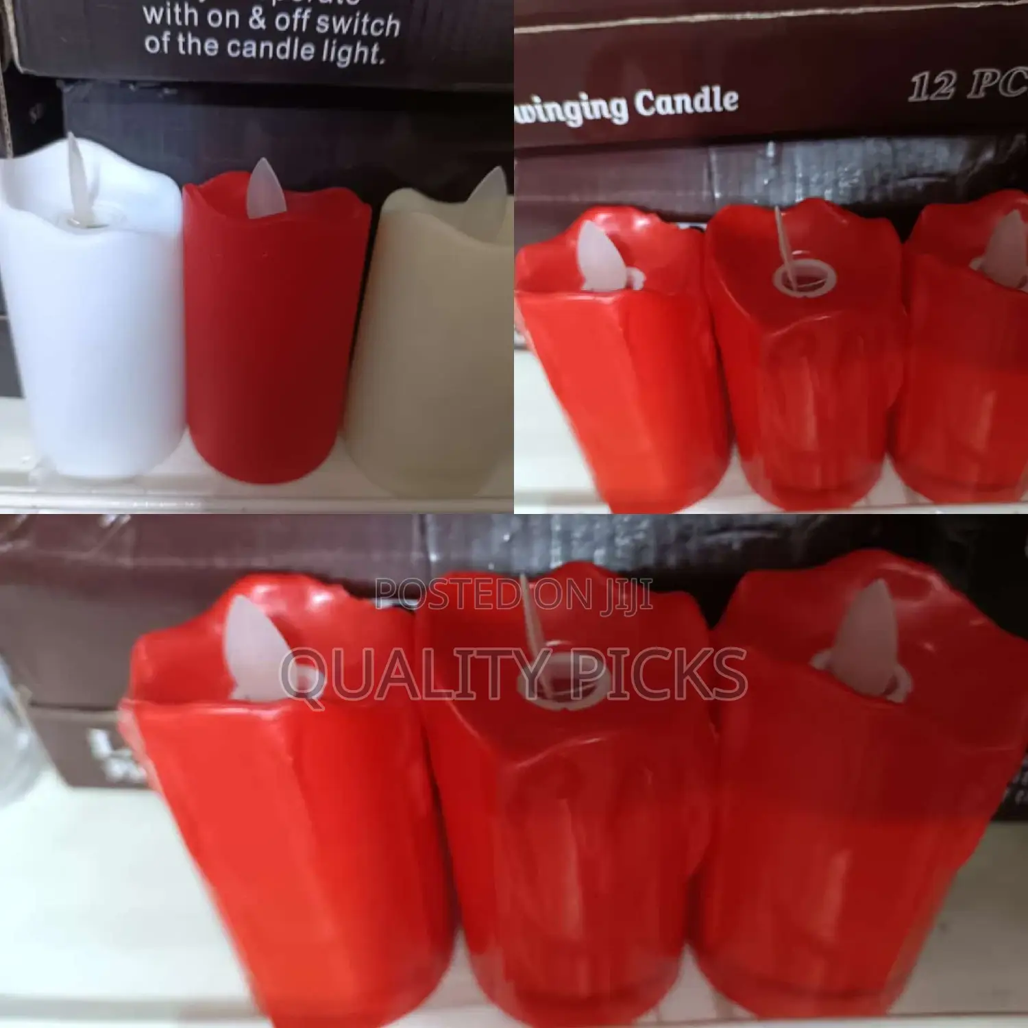 Plastic Swinging Candles