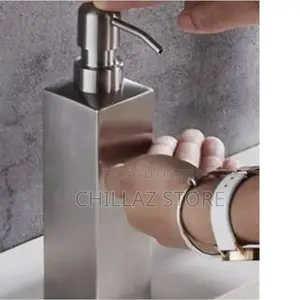 Stainless Steel Soap Dispenser.