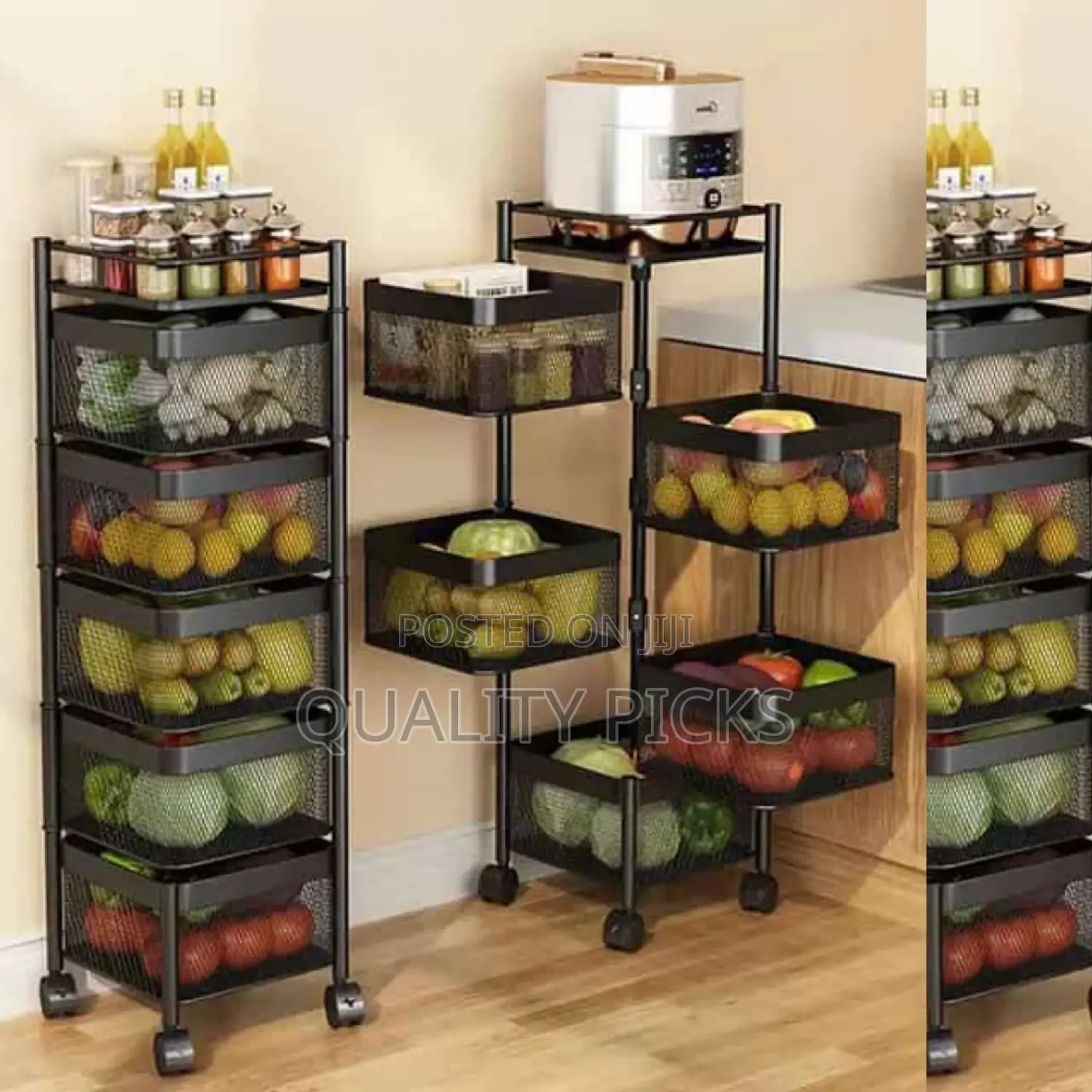 Brand Rotating Vegetable Storage Rack