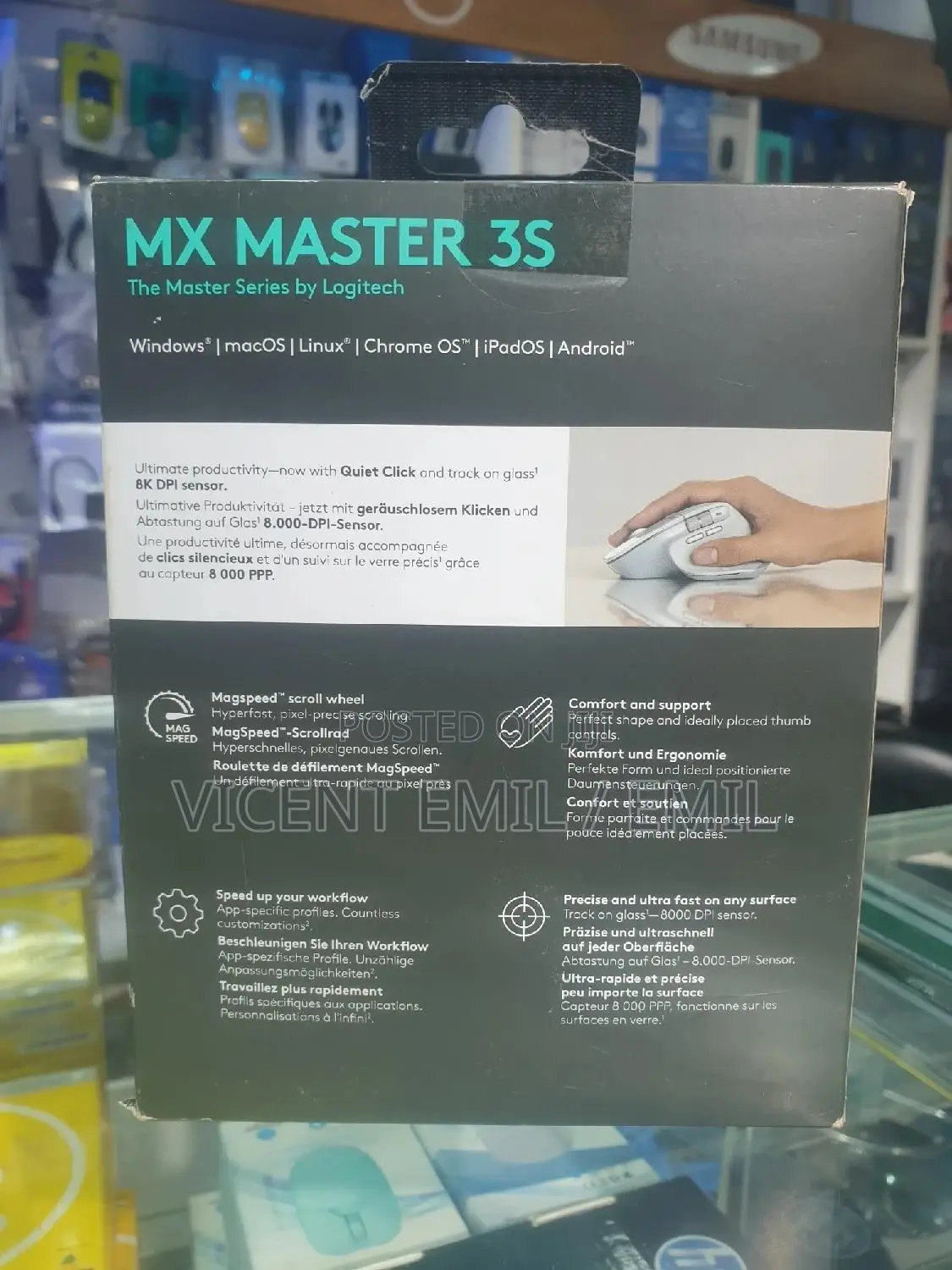 Logitech Mouse MX Master 3S