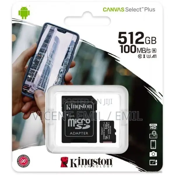 512gb Microsd Memory Card Kingston