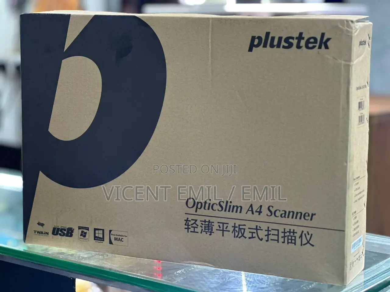 Portable Scanner Plustek Opticslim A4