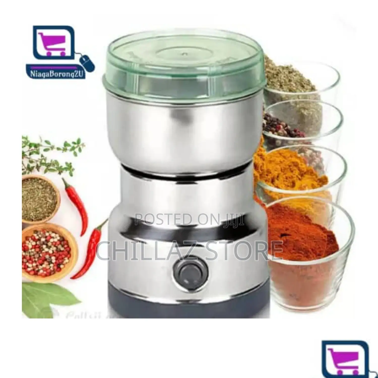 Stainless Steel Spice Grinder.