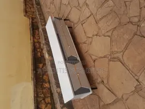 White and Grey Tv Stand