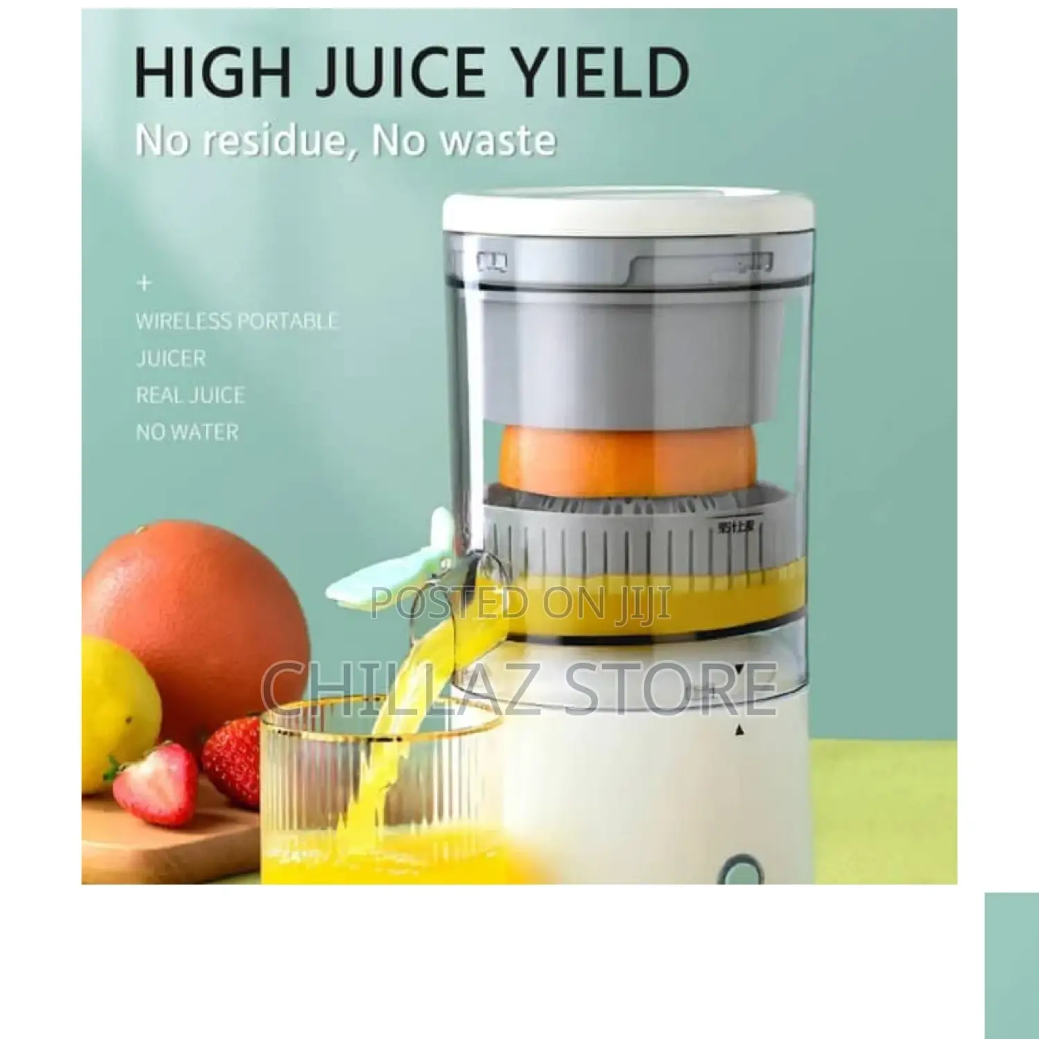 Portable Electric Citrus Juicer.